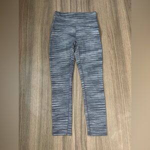 Ivivva Girls Space Dye Leggings Size 12 Athletic Yoga Pants  EUC